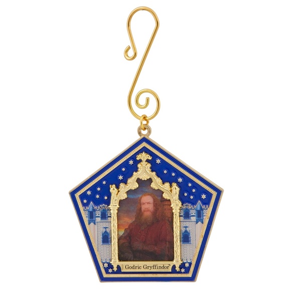 Universal Studios Harry Potter Godric Gryffindor Wizard Card Ornament - Picture 1 of 1